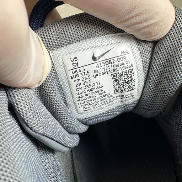 Nike Air More Uptempo Georgetown Womens Size 6.5 Shoes 415082-009 - Picture 8 of 8